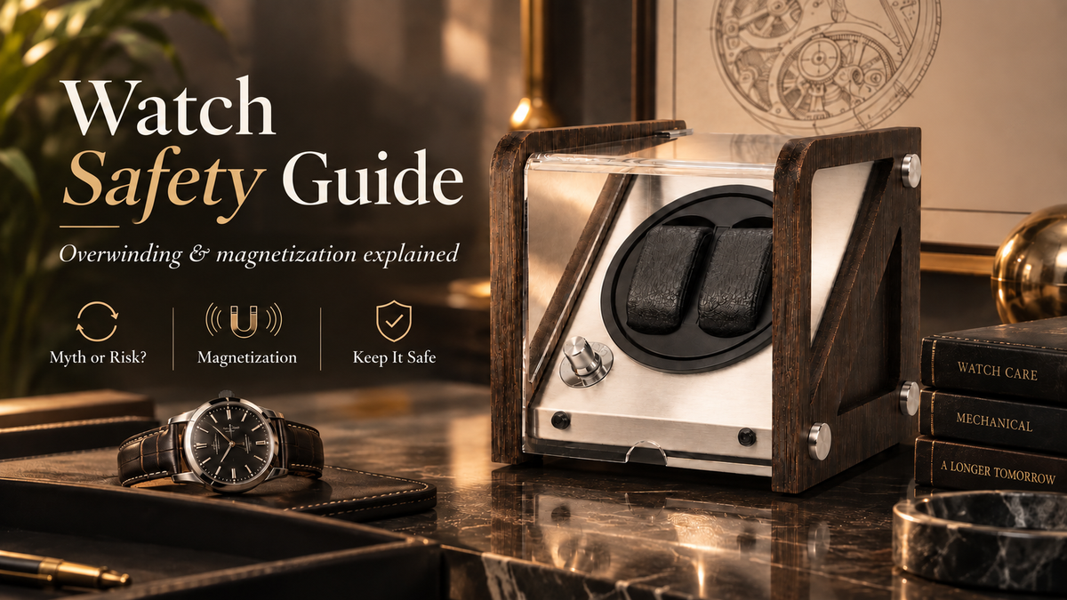 Do Watch Winders Damage Automatic Watches? Overwinding & Magnetization Explained