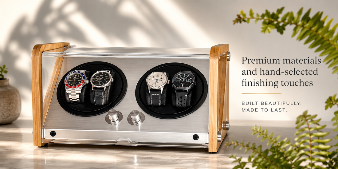 Best Watch Winder for Rolex, Omega & Seiko: TPD & Settings Guide