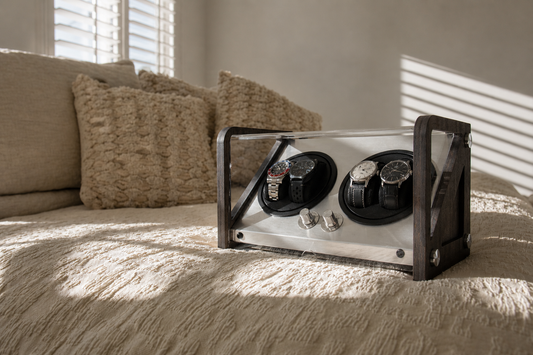 Quad Watch Winder - Automatic Winder - Charcoal