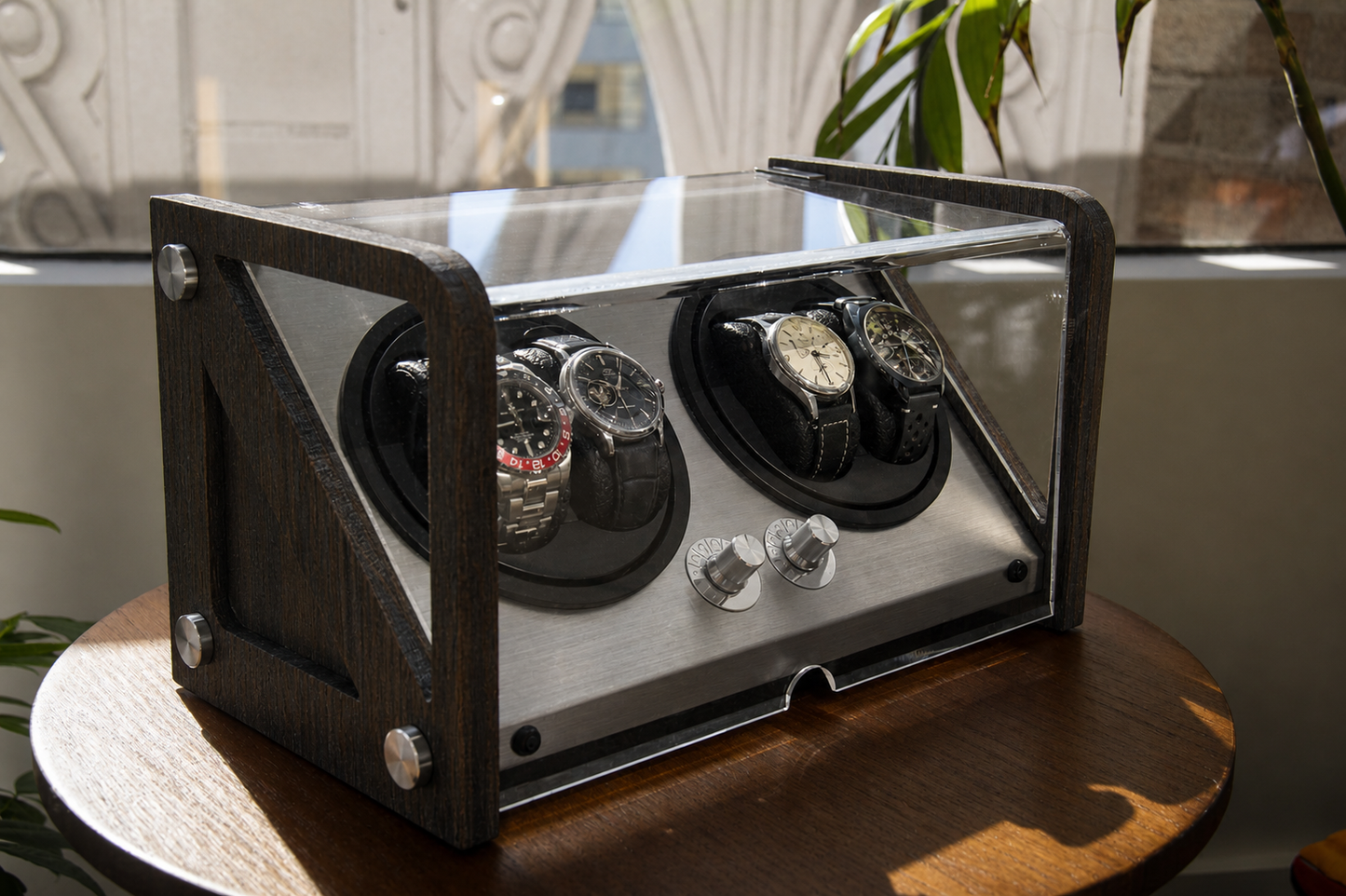 Quad Watch Winder - Automatic Winder - Charcoal