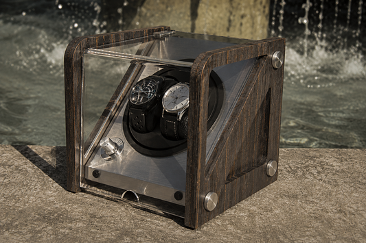 Double Watch Winder - Automatic Winder - Charcoal