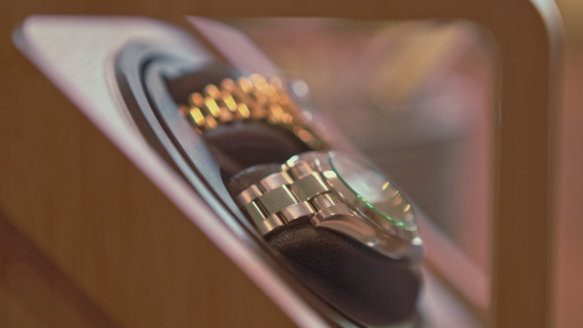 Bamboo Double Watch Winder Product Video